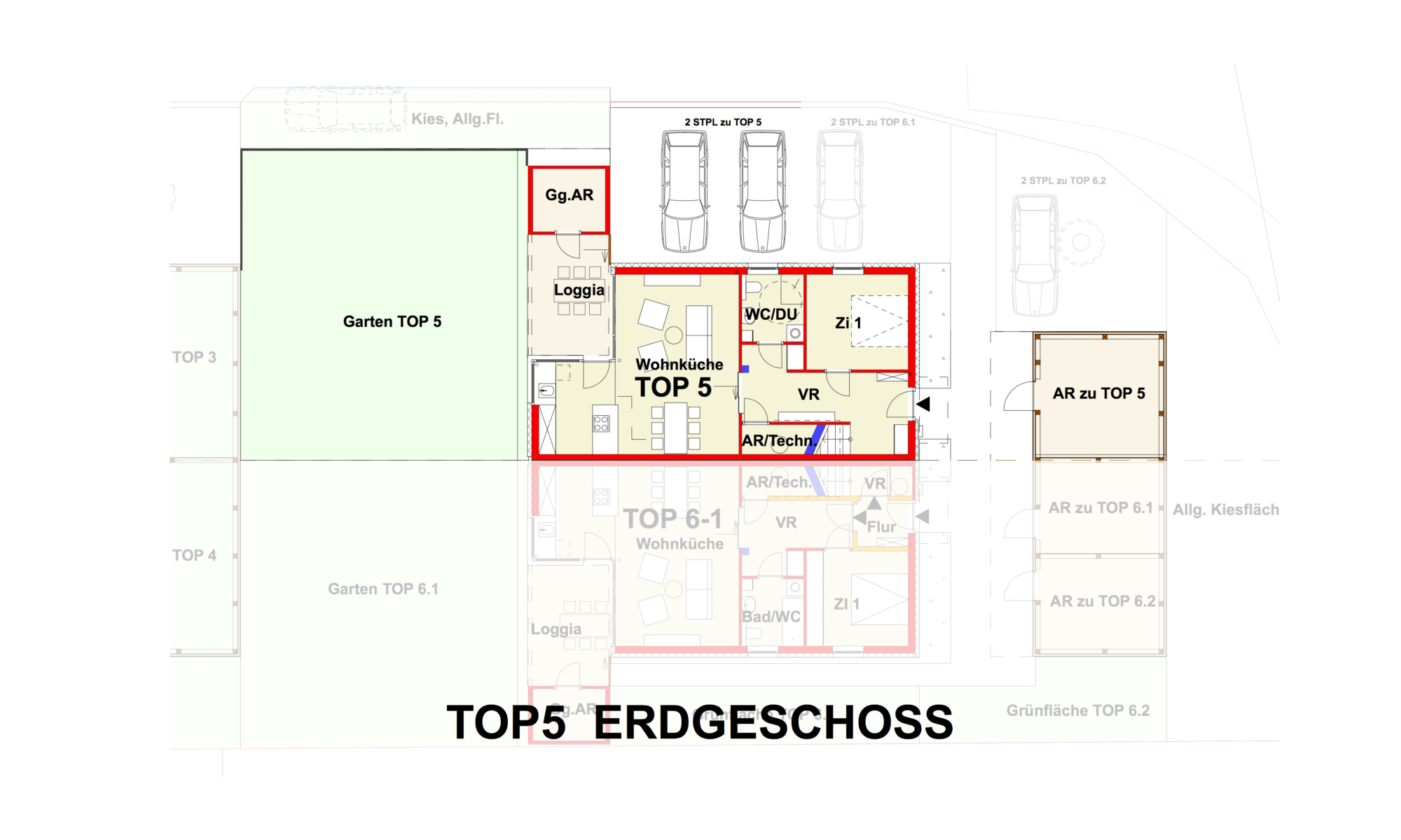 Grundriss EG TOP5